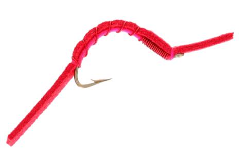 SRF Bull Whip Worm - Red